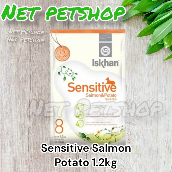 Iskhan Sensitive Salmon&Potato 1,2kg Dog/ Iskhan Sensitive Dog 1.2kg
