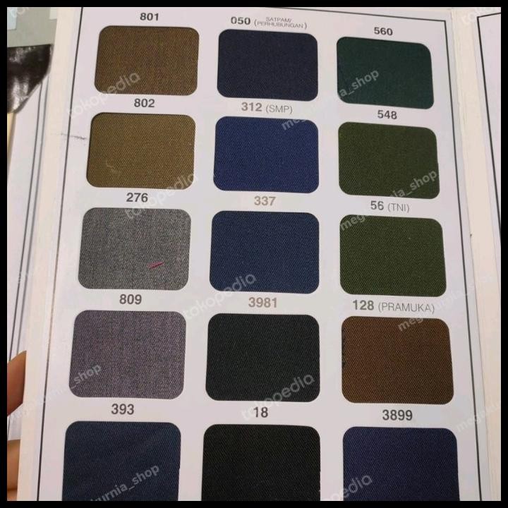 Terlaris Bahan Kain Verlando/American Drill Cocok Untuk Semua Seragam Good Quality