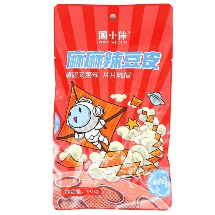 

Zhy Cemilan Kulit Tahu Ma La Dou Pi Skin Tofu Snack