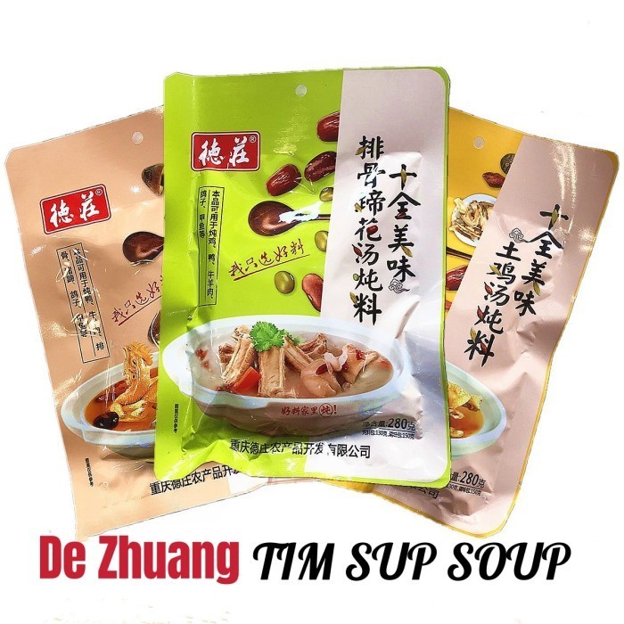 

De Zhuang Stewed Tim Sup Chicken Paikut Jamur Ciak Po