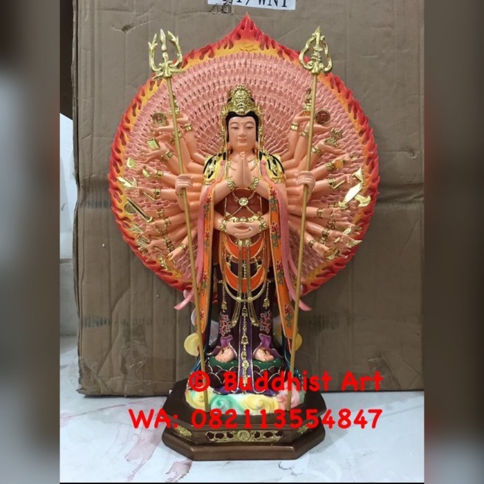 Patung Dewi Kwan Im Tangan Seribu 19 Inch