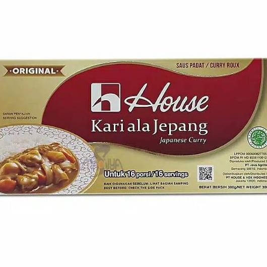 

Houe Ari Ala Jepang 300Gr Halal Bumbu Ari Jepang Japan Curry Houe