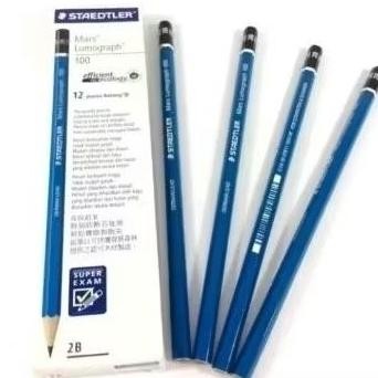 

Terlaris Pensil 2B Staedler 12 Pcs (1Pack)