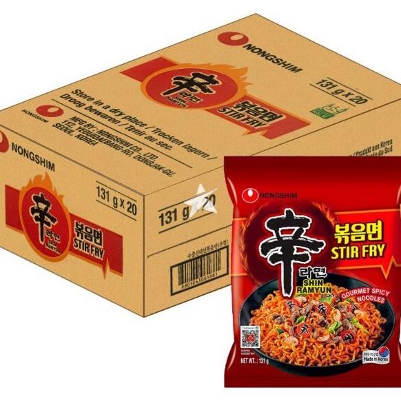 

Nonghim Hin Ramyun Tir Fry Picy Noodle Bo 131Gr20Pc