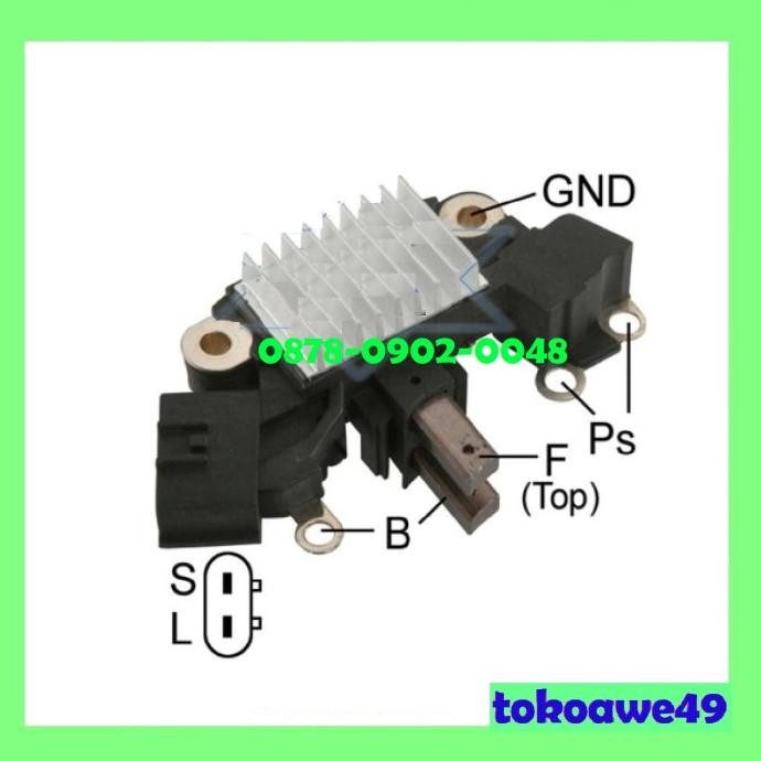 ic regulator / alternator nissan teana hitachi type stok terbatas