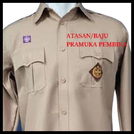 Terlaris Atasan Baju Pramuka Pria Pembina Good Quality