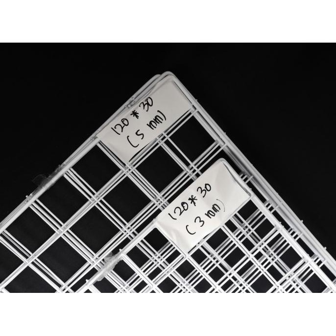 Kawat Ram 120X30Cm - Rak Display Aksesoris Hp - Rak Gantung Putih Original