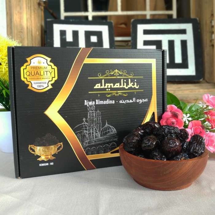 

Kurma Ajwa/Kurma Nabi Madinah 1Kg Premium