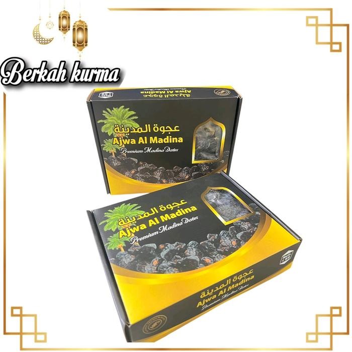 

Kurma Ajwa Jumbo 1Kg Al Madina Premium Makanan Manis - Food, Snack Makanan Manis Coklat