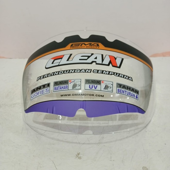 BERMUTU aksesoris helm kaca ink centro merek clean terbaru