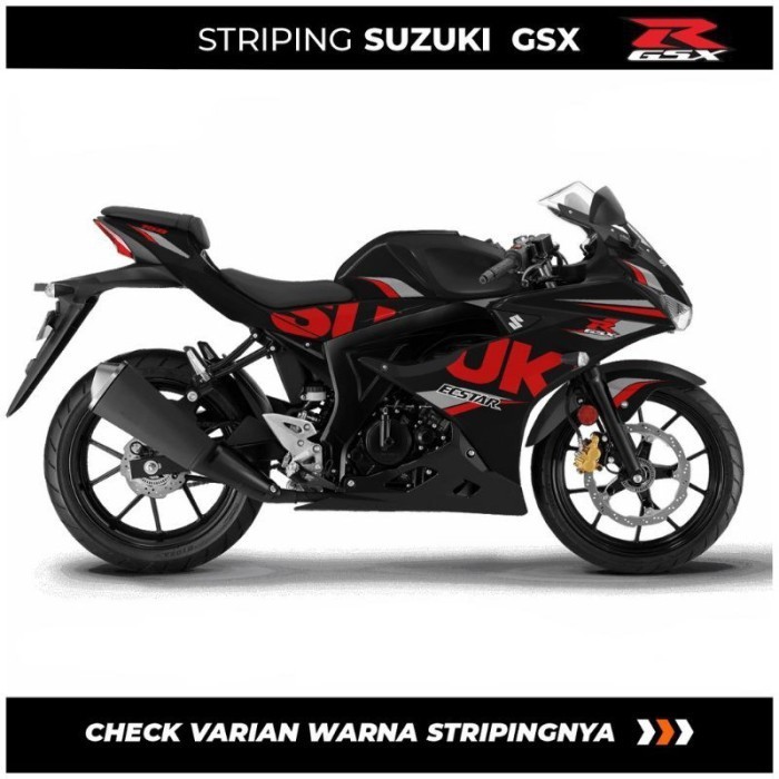 Striping Suzuki Gsx 150 R /Stiker Gsx R Livery Grafis Ori Ecstar