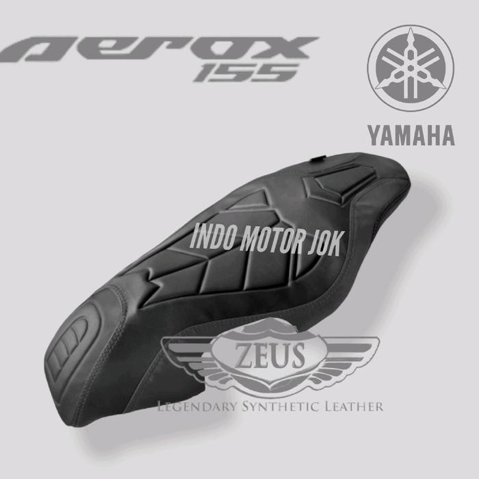 Jok Aerox, Cover Jok Motor Premium Instan Eropa Daun Yamaha Aerox, Aerox 125, Aerox 155, Aerox Cyber