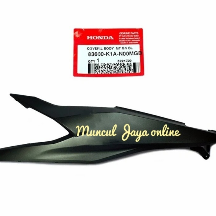 83600-K1A-N00Mgb Tebeng Cover Body Belakang Kiri Beat Eco Street K1A