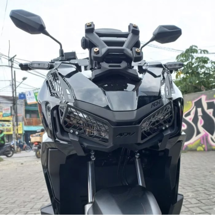 Cover Lampu Depan Honda Adv 160 Front Lamp Guard Adv 160