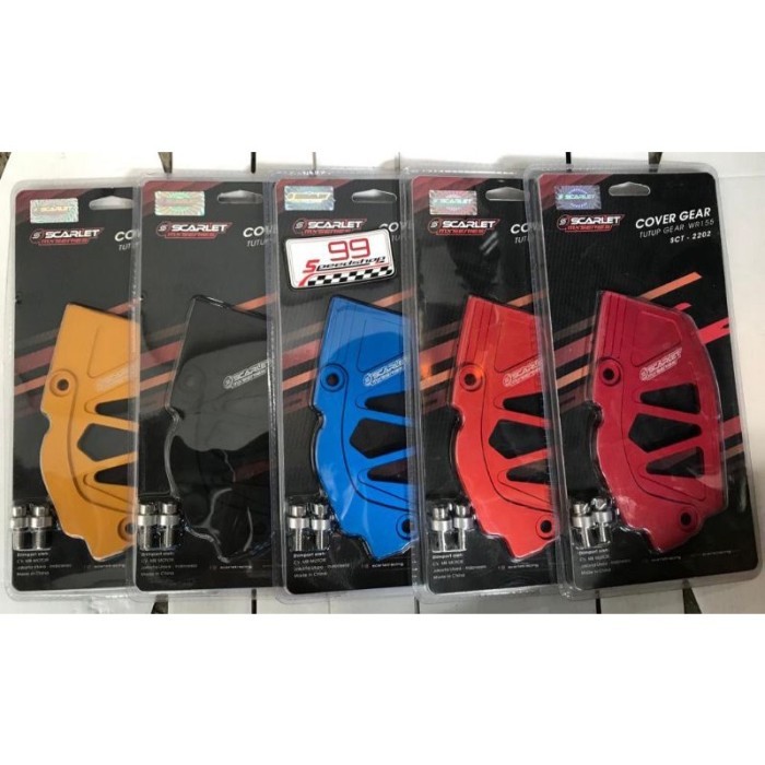 Cover Gear Scarlet Wr 155 Cnc Tutup Gear Depan Yamaha Wr 155 Scarlet