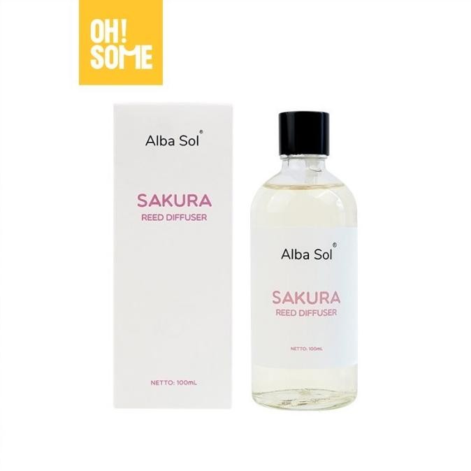 

OHSOME ALBA SOL Reed Diffuser Aromatherapy Pengharum Ruangan Aromaterapi Wangi Bunga Sakura Wild Blubell English Fressia Value Buy Refill 100ml KS76