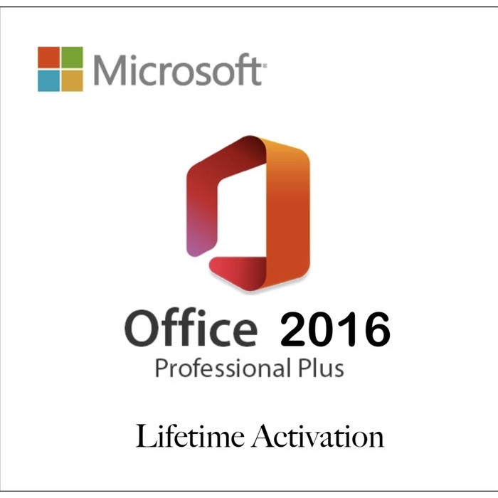 Ms Office 2016 - Office 2016 ProPlus Original Aktif Permanen 1PC