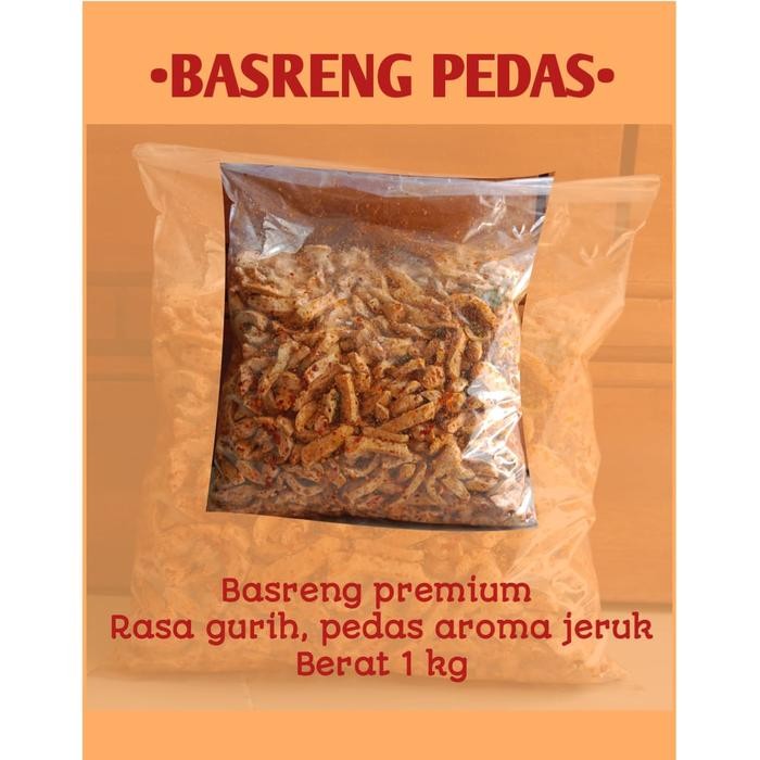 

Basreng Pedas Gangkampung 1Kg Food Snacks