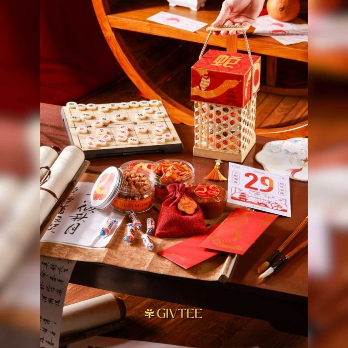 

Givtee - CNY Hampers Fortune Package - Hampers Imlek Murah Unik