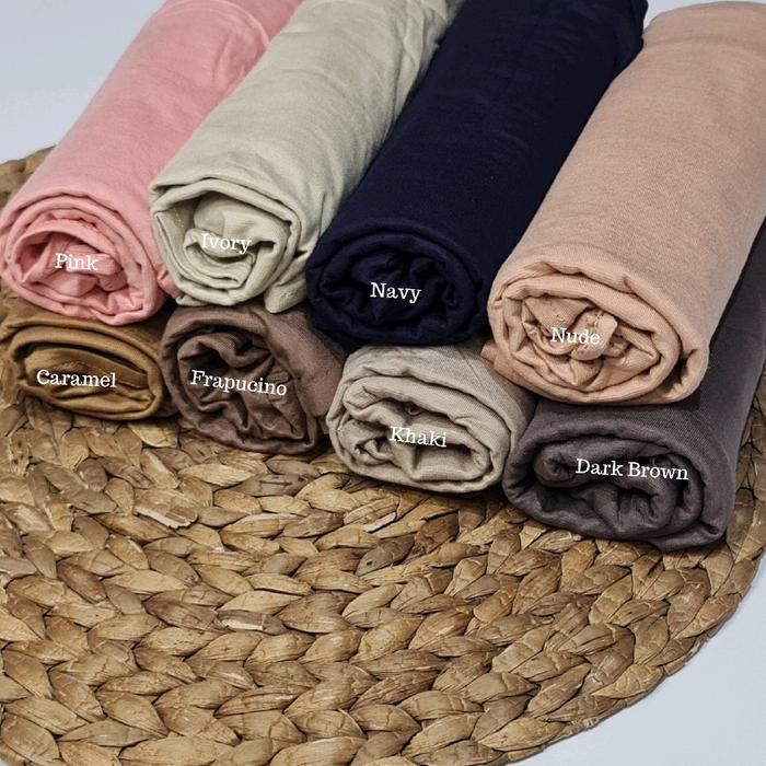 (Dapat 3Pcs Hijab) Pashmina Rayon Oval Premium By Alesha Hijab