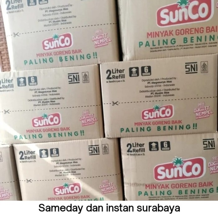 

terbaru !!! sunco 2liter dus ready