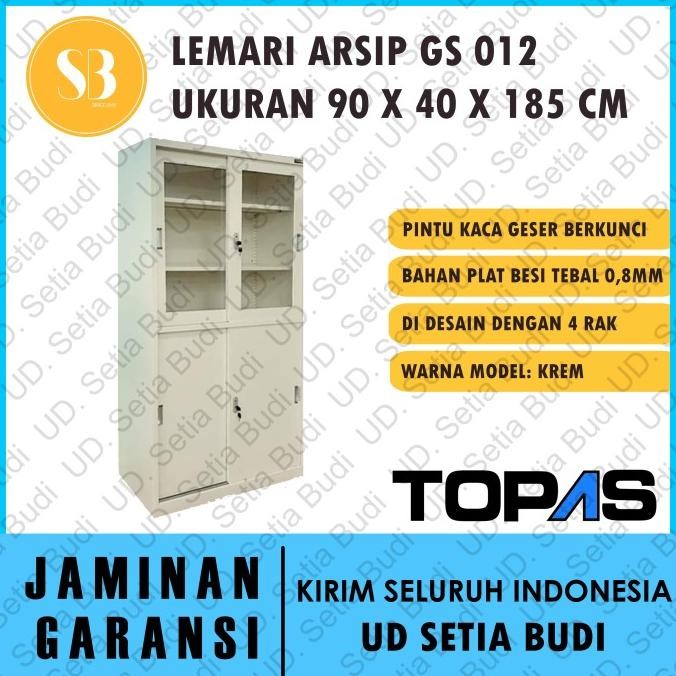 TERMURAH - Filling Cabinet Lemari Arsip Besi TOPAS GS 012