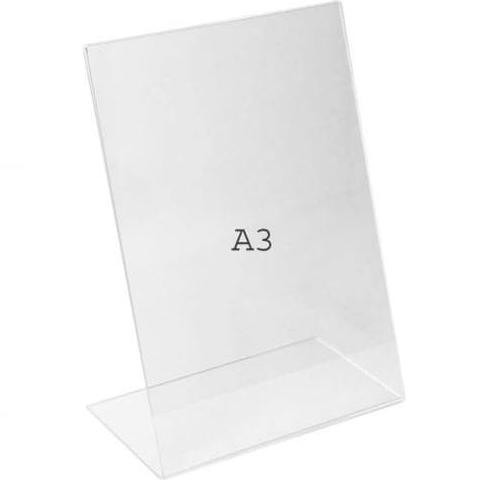 

TERMURAH - Acrylic Akrilik Standing Polos A3