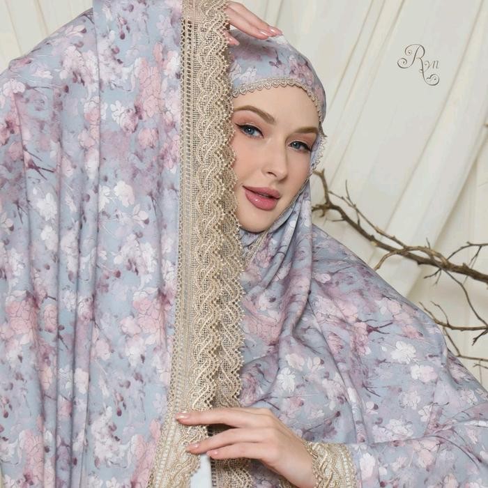 Ryn Rayyan Official Mukena Rayyan Nacita Series Mukena Dewasa Travelling Rayon Viscose Twill Super