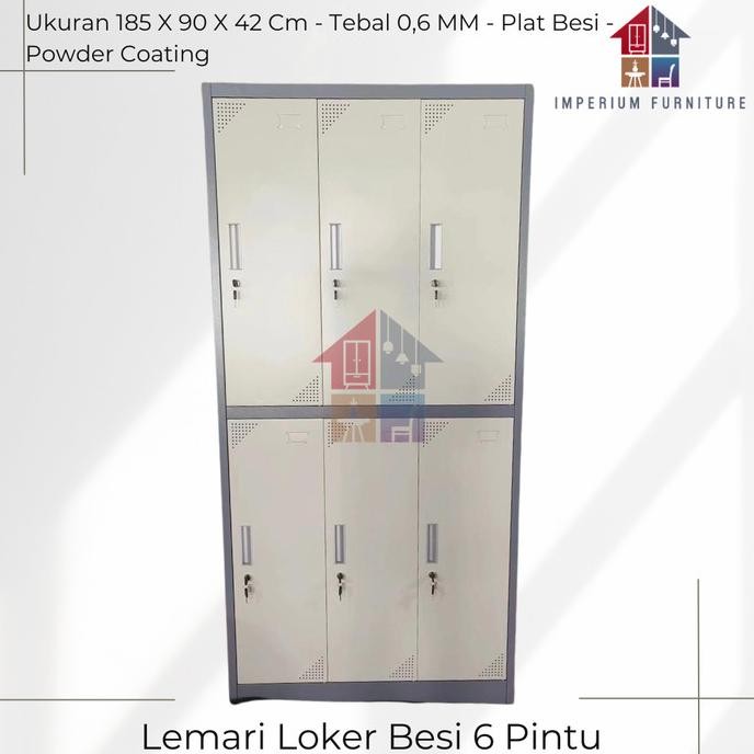 

Loker Besi 6 Pintu / Loker Besi / Loker Sekolah / Loker Karyawan / Locker Besi / Locker 6 Pintu / Locker Besi / Loker 6 Pintu Besar