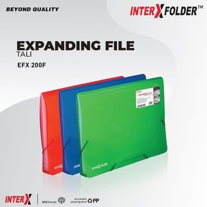 

EXPANDING FILE F4 FOLIO INTER-X / KANTONG MAP SEKAT STOK TERBATAS