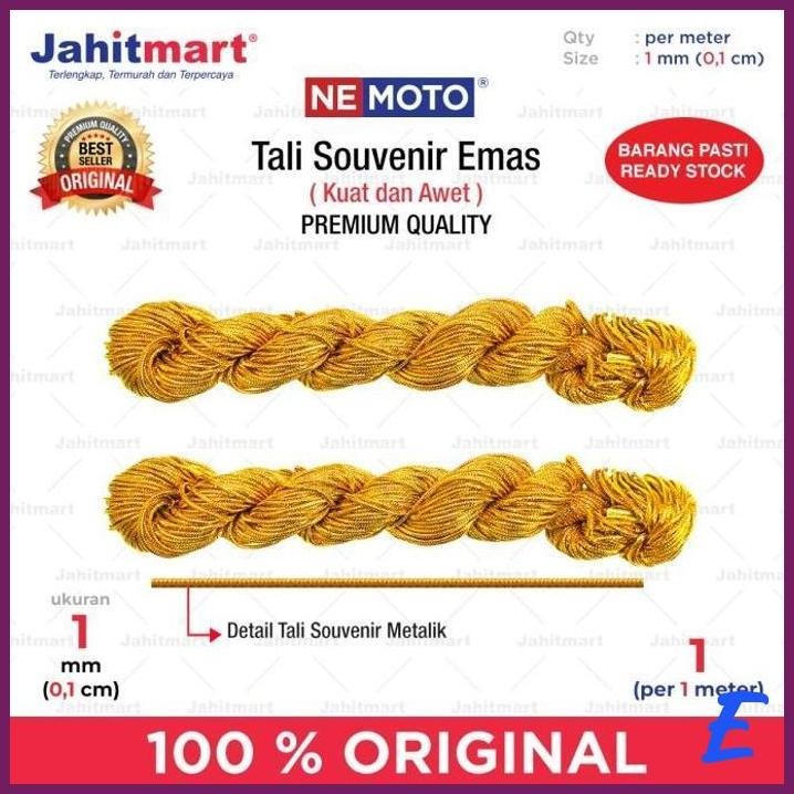 

| JH | TALI SOUVENIR EMAS /METER