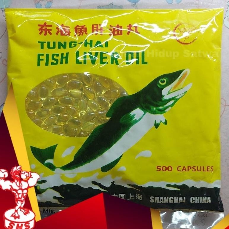 ORIGINAL Minyak Ikan tunghai import isi 500 KT78