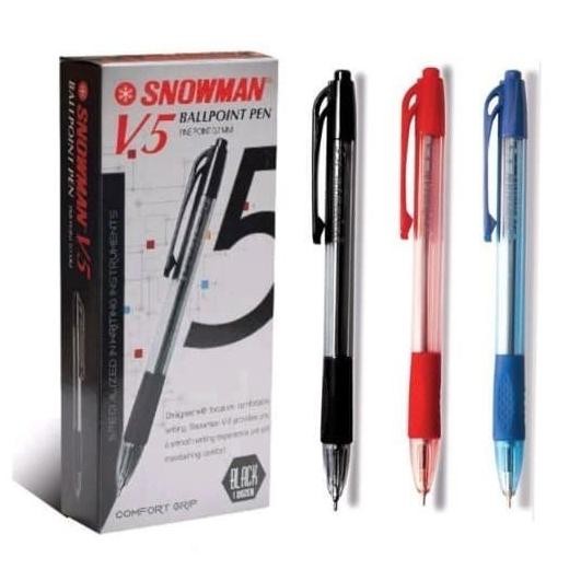 

Sale Pulpen / Bolpen / Pen / Pena Snowman V5 0.7 Mm Premium