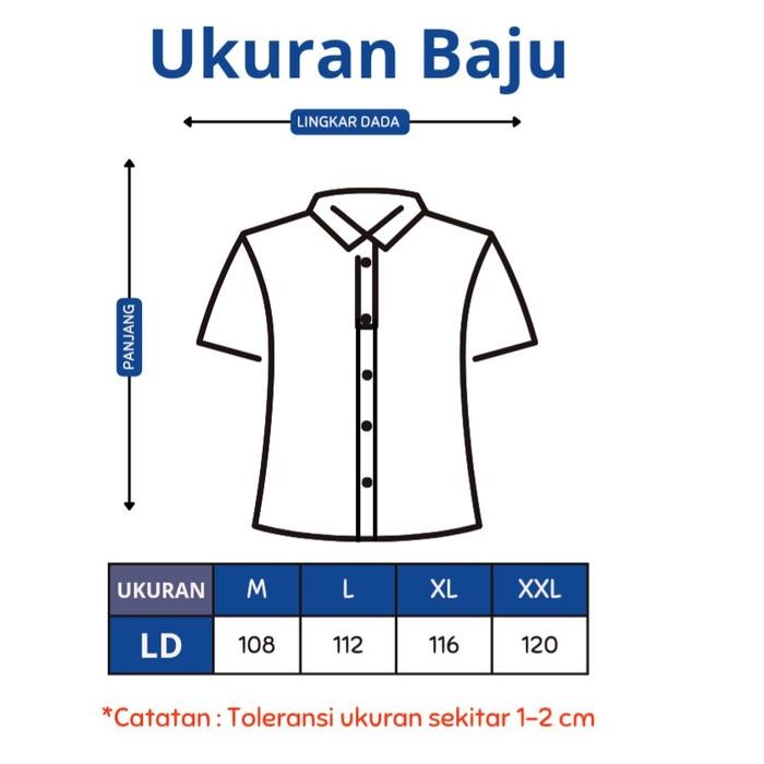 Baju Putih Pria Pns Asn Pppk Dinas Seragam Putih Krah Hitam Seragam Pppk Pdh Outdoor / Lapangan /