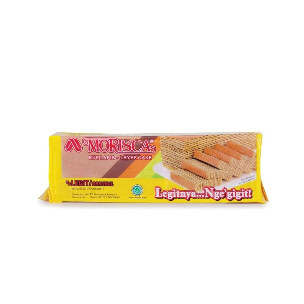 

BISA COD Morisca Kue Lapis Legit Original 365gr - Layer Cake Siap Saji si-19