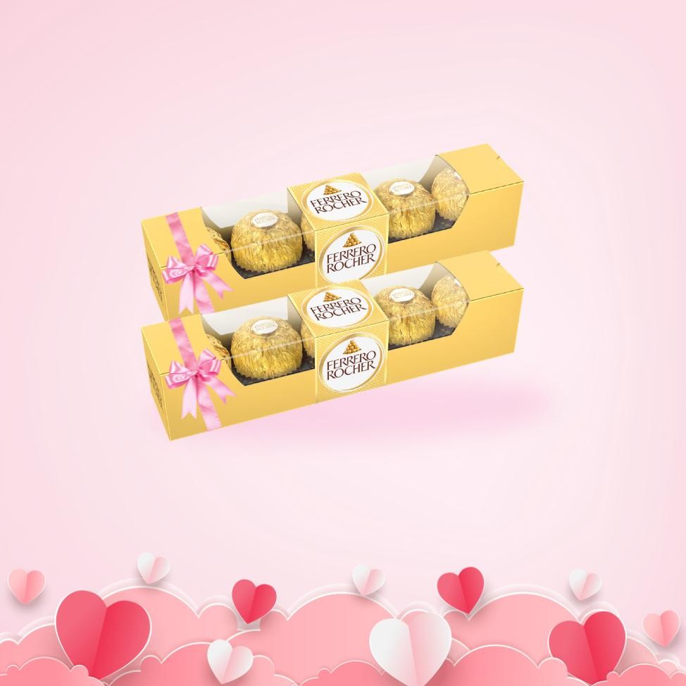 

TERLARIS Special Valentine Ferrero Rocher Premium Chocolate Isi 2x5pcs Be09