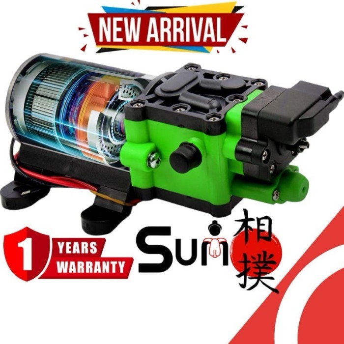 Sumc/Japan Pompa Air Dc 12Volt Pump 400Psi 100 Watt
