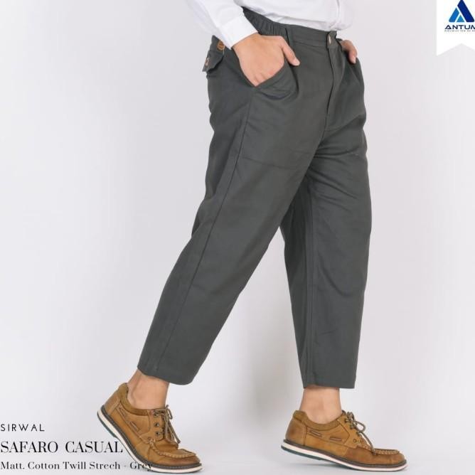 Sirwal Safaro Casual Antum Elegan. Celana Pria Casual Nyaman