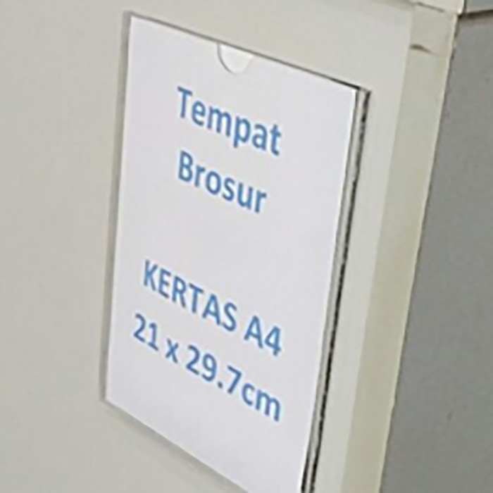 

HOT SALE! display akrilik / brosur A4 dinding ( 21 x 29,7 cm )