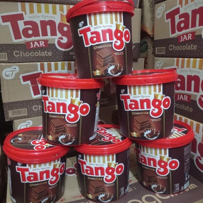 

1 DUS ISI 6 EMBER - Tango coklat wafer ember 240gr Camilan Cookies