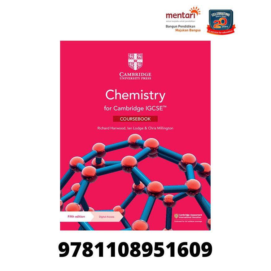 

HOT SALE! Cambridge IGCSE Chemistry Buku Kimia SMP-SMA