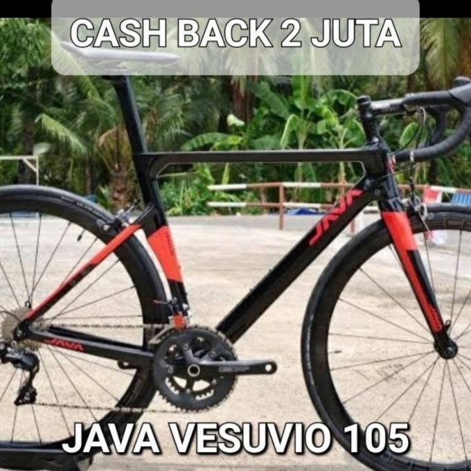 Produk Baru SEPEDA BALAP ROADBIKE JAVA VESUVIO CARBON RIM BRAKE BUKAN STRATTOS
