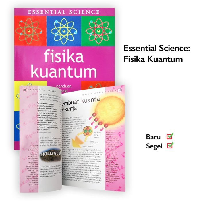 

Buku Fisika Kuantum Essential Science Panduan Subatomik John Gribbin