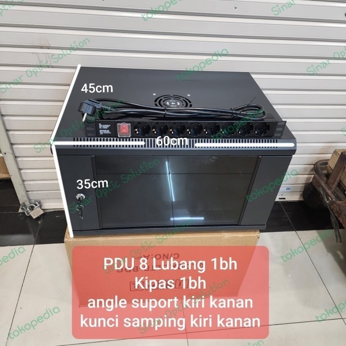 rak server 6u / closed rak 6u