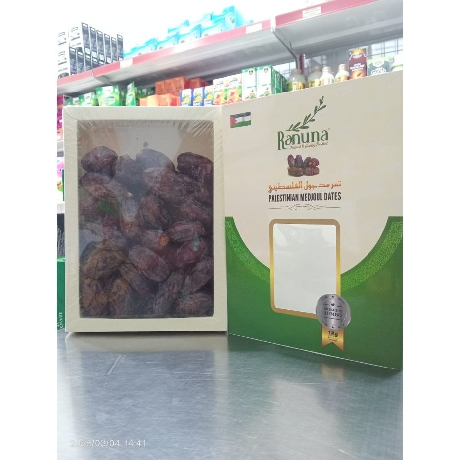 

Kurma Medjoul Medjol Jumbo Palestina Natural Delights 1kg