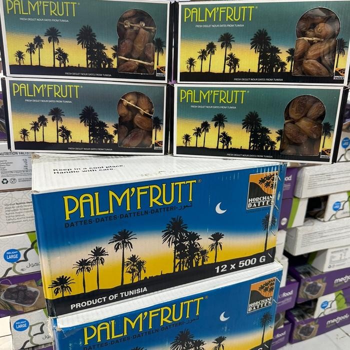 

Kurma Tunis Tangkai Palm Fruit 500gr Isi 12 Kotak Original