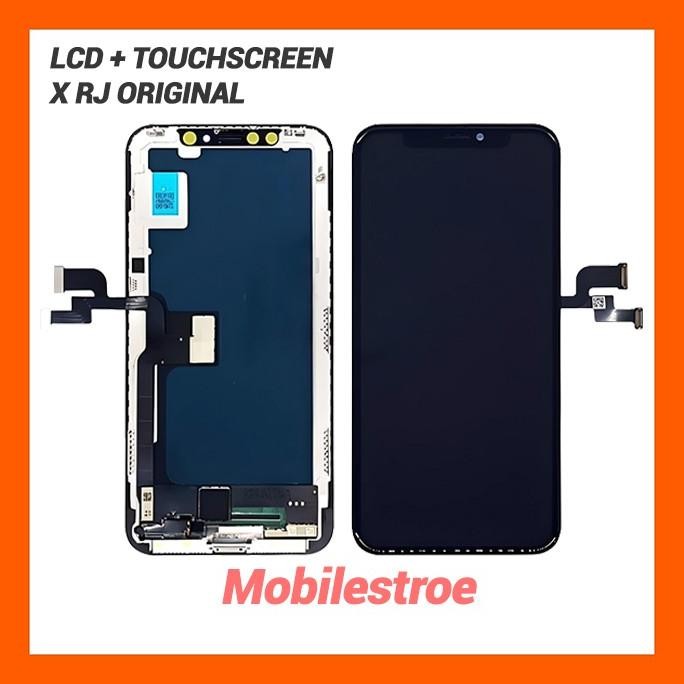 LCD + TOUCHSCREEN IPHONE X INCELL (MERK RJ) Terlaris