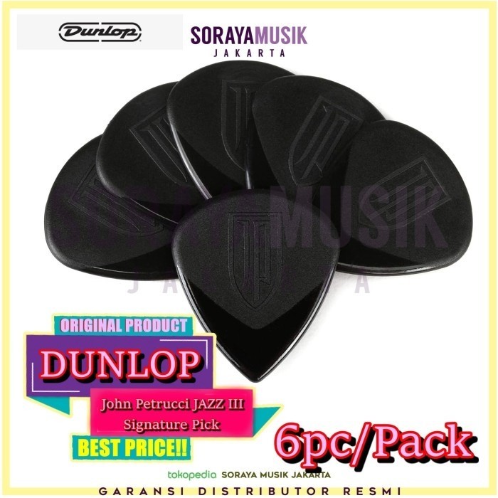 PROMO Dunlop Guitar Pick Set 6pc John Petrucci Signature Pick