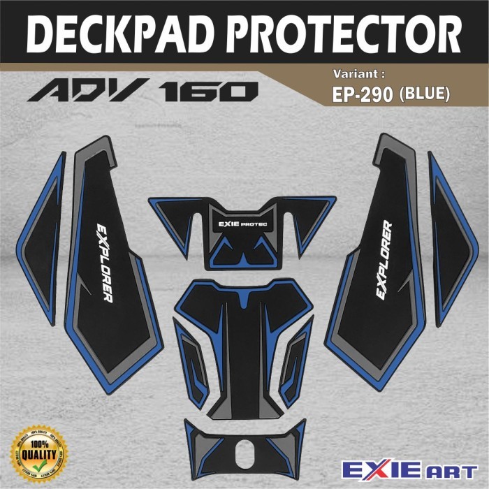 Deckpad Honda Adv 160 - Tankpad Adv 160 - Aksesoris Adv 160