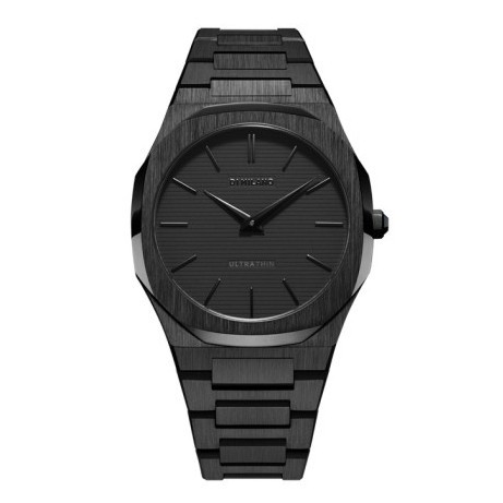 TERLARIS Jam Tangan D1 Milano Ultra Thin Bracelet 40MM Shadow Project
